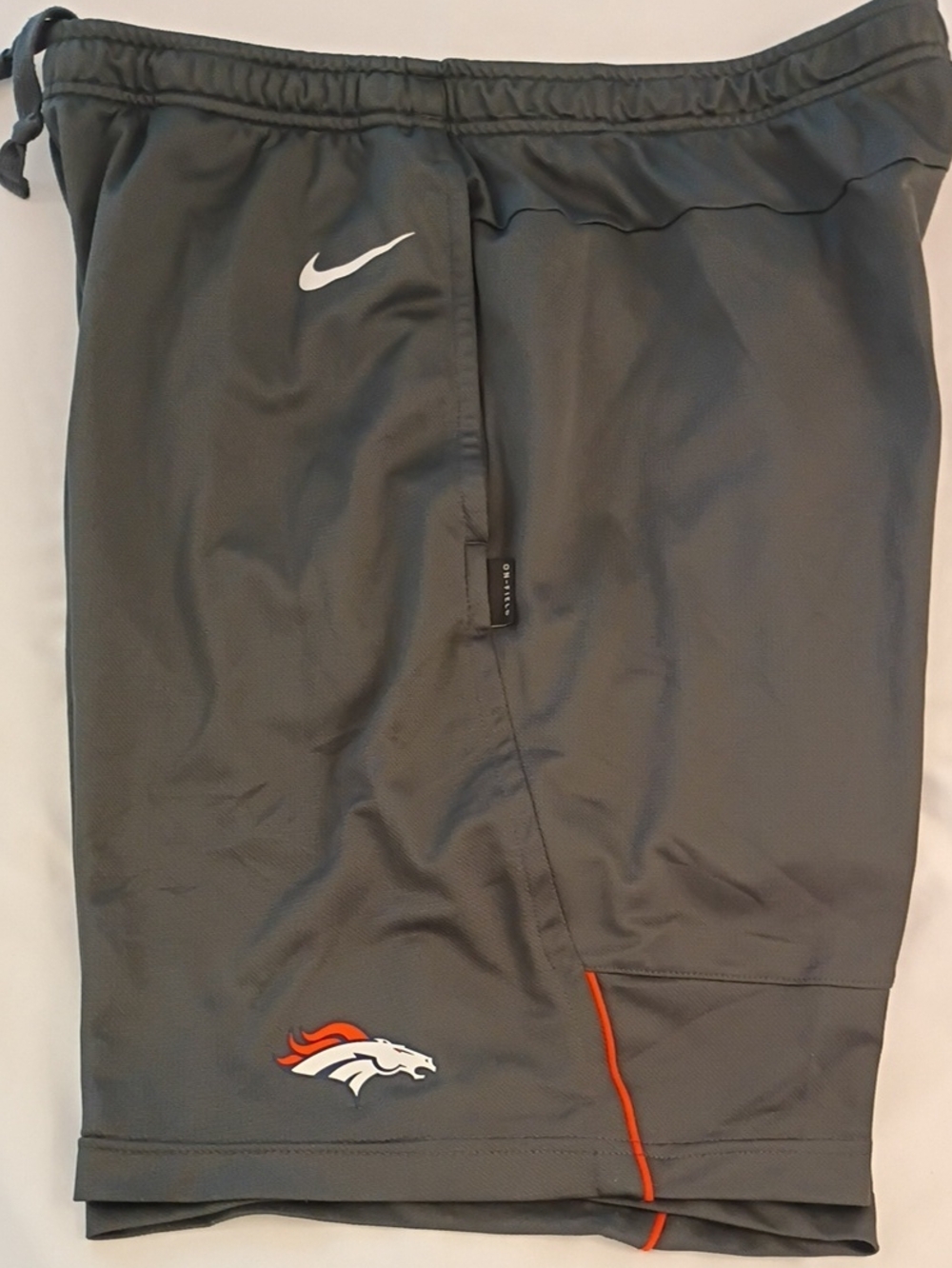 Nike Dri Fit NFL Equipment Denver Broncos Men's Shorts